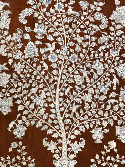 Bureau-cabinet, Vizagapatam by Anglo Indian School