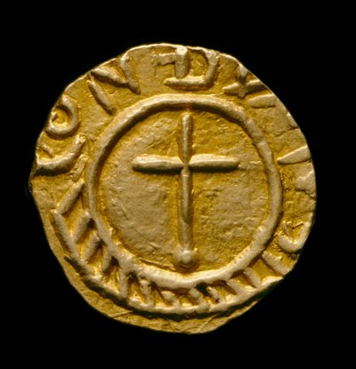 Crondall coin no. 59, Anglo-Saxon Coin from the Crondall Hoard, Crondall, Hampshire by Anglo Saxon