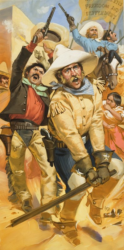 Trouble in Texas by Angus McBride