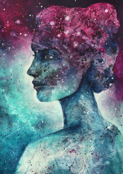 Cosmic Woman Profile by Ania Witwitzka