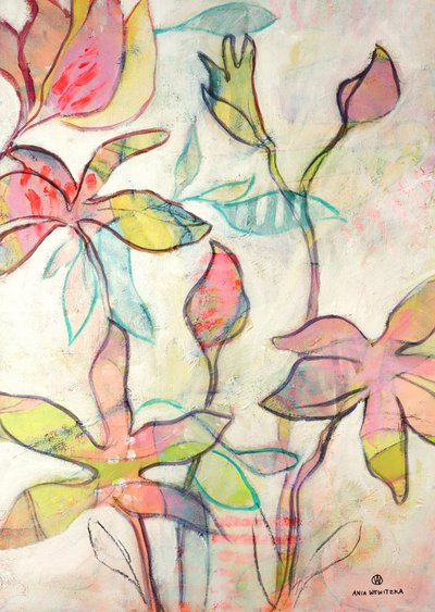 Pastel Floral Dreams by Ania Witwitzka