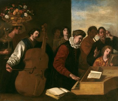 The Concert by Aniello Falcone
