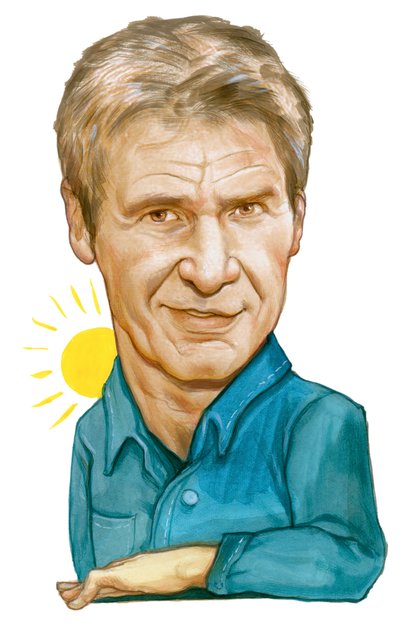 Harrison Ford, 2011 by Anita Kunz