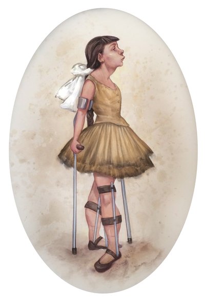Little Dancer Of Fourteen Tears by Anita Kunz
