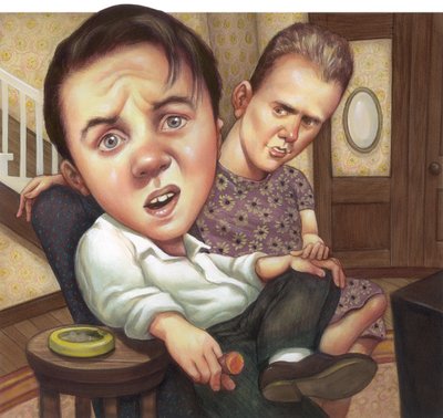 Malcolm in the Middle by Anita Kunz
