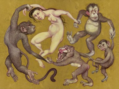 The Tamarin Dancers by Anita Kunz