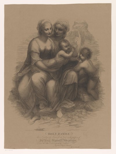 Holy Family with John the Baptist and Elizabeth by Anker Smith