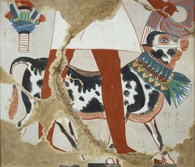 Copy of Wall Painting from Private Tomb 226 of Heqareshu, Thebes by Anna