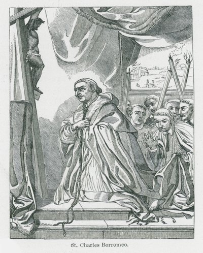 St Charles Borromeo by Anna Brownell Jameson