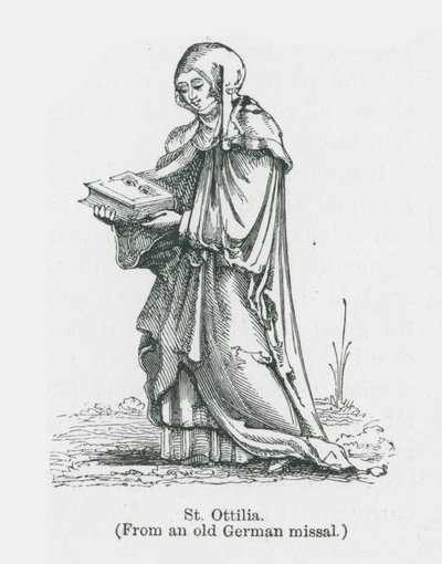 St Ottilia by Anna Brownell Jameson