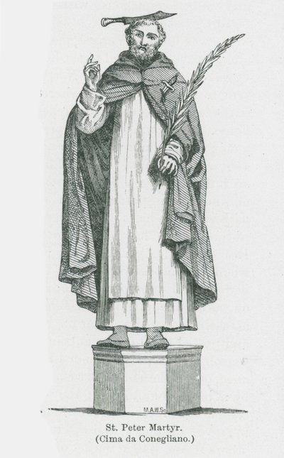 St Peter Martyr by Anna Brownell Jameson
