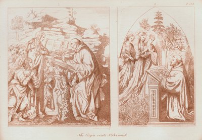 The Virgin Visits St Bernard of Clairvaux by Anna Brownell Jameson