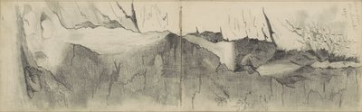 Waterfall in the Dala Valley near Leukerbad by Anna Catharina Maria van Eeghen (possibly)
