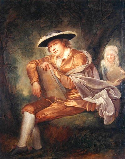 E.F. Thersbusch, the Husband of the Painter by Anna Dorothea Therbusch