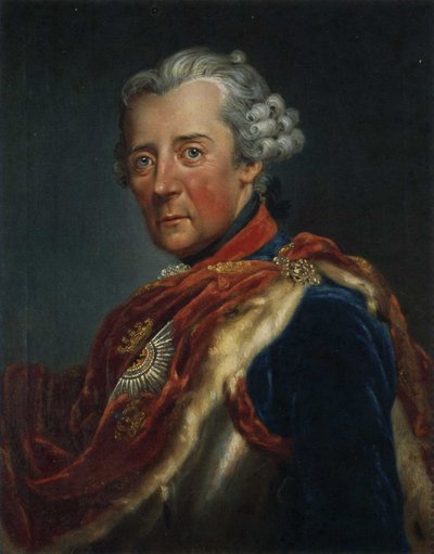 Portrait of Frederick II of Prussia by Anna Dorothea Therbusch