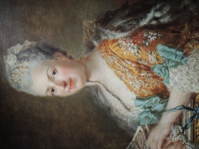 Louise-Honorine Crozat du Châtel, Duchess of Choiseul by Anna Dorothea Therbusch