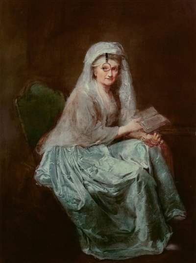 Self-Portrait with Monocle, 1777 by Anna Dorothea Therbusch