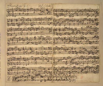F Major Prelude, Das Wohltemperierte Clavier, Book 2 by Anna Magdalena Bach