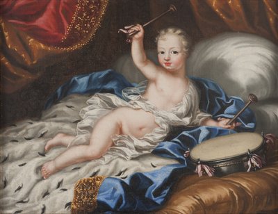 Portrait of King Charles XII of Sweden as a Child by Anna Maria Ehrenstrahl
