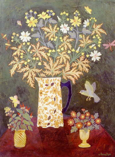 5 Bugs & a Bird by Anna Pugh