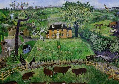 Cedar Cottage, 2016 by Anna Pugh