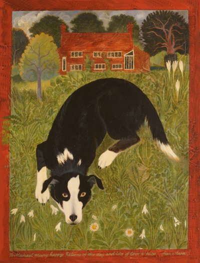 Collie Dog by Anna Pugh