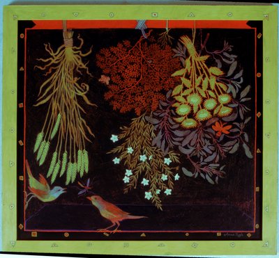 Hanging Herbs by Anna Pugh