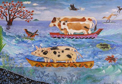 Off the Ark, 2018 by Anna Pugh