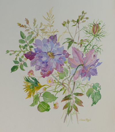 Still life flowers, 2021 by Anna Pugh