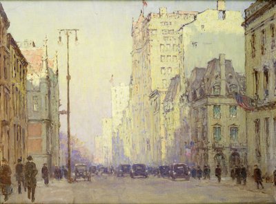 5th Ave, at 57th Street by Anna Richards Brewster
