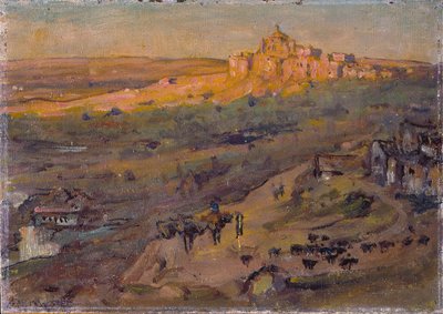 Toledo Spain, Afternoon Sun by Anna Richards Brewster