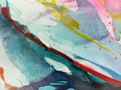 Vibrant Fluid Colors by Anna Viklund