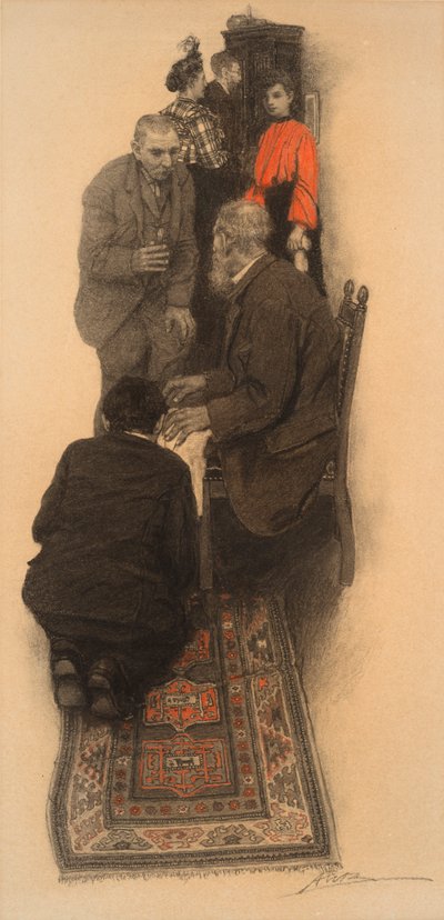 Insisted on Dusting Their Shoes... by Anna Whelan Betts