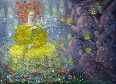 Queen of Flowers by Annael Anelia Pavlova