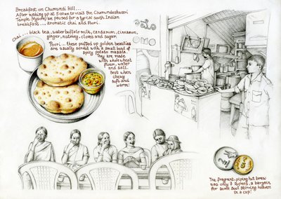 Breakfast on Chumundi Hill by Annalisa Morrocco