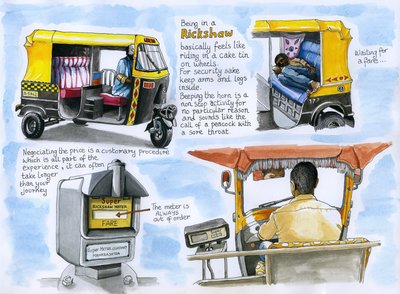 Rickshaw by Annalisa Morrocco