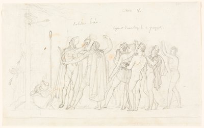 The Archery Match, from the Aeneid, Book V by Anne-Louis Girodet de Roucy-Trioson