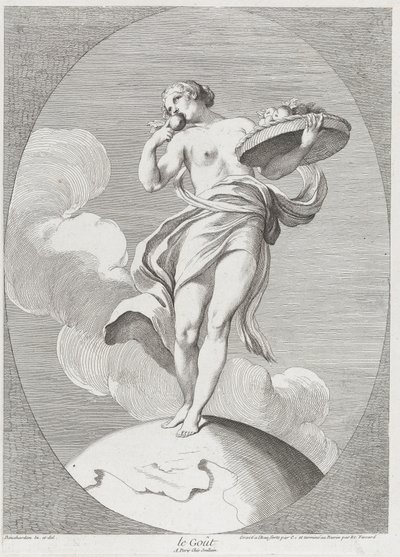 Taste by Anne Claude Philippe de Caylus, Etienne Fessard