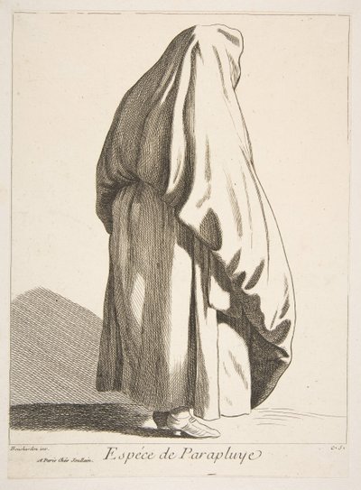 A Sort of Umbrella, 1746 by Anne Claude Philippe de Caylus