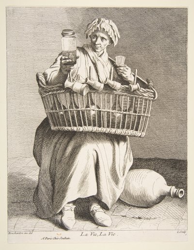 Brandy Seller by Anne Claude Philippe de Caylus