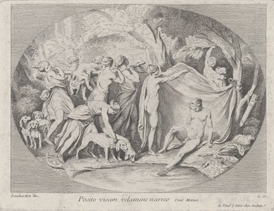 Diana at the Bath After Returning from the Hunt, ca. 1730-60 by Anne Claude Philippe de Caylus