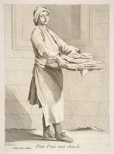 Pastry Seller by Anne Claude Philippe de Caylus