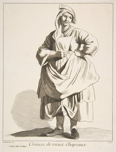 Peddler of Old Hats by Anne Claude Philippe de Caylus