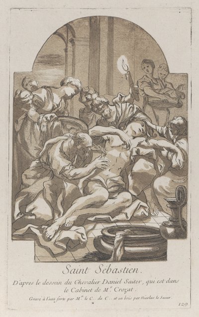 The Martyrdom of Saint Sebastian, ca. 1729 by Anne Claude Philippe de Caylus