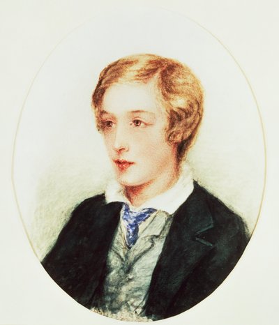 Portrait of Gerard Manley Hopkins by Anne Eleanor Hopkins