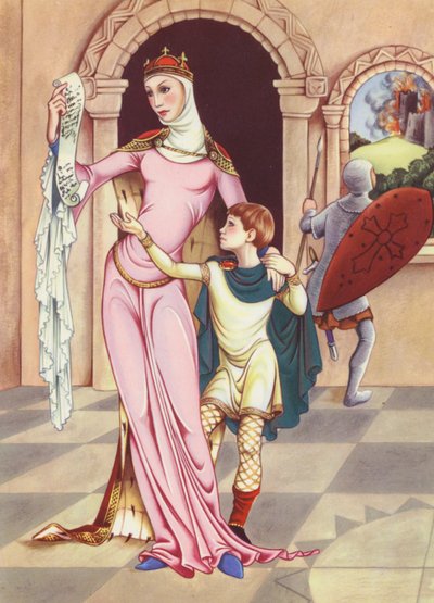 Queen Matilda and her Son Henry by Anne & Johnstone Janet (1928 79) Johnstone