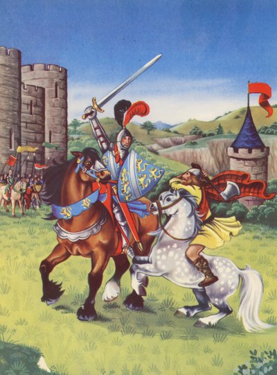 Robert Bruce and Henry de Bohun by Anne & Johnstone Janet (1928 79) Johnstone