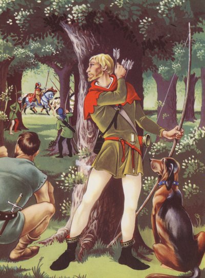 Robin Hood in Sherwood Forest by Anne & Johnstone Janet (1928 79) Johnstone