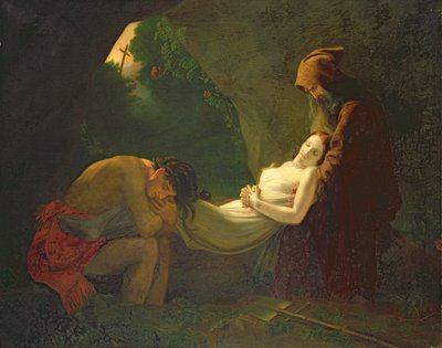 The Funeral of Atala by Anne Louis (after) Girodet de Roucy Trioson