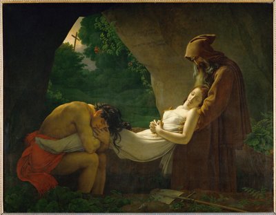 Atala at the Tomb, also known as the Funeral of Atala by Anne Louis Girodet de Roucy-Trioson